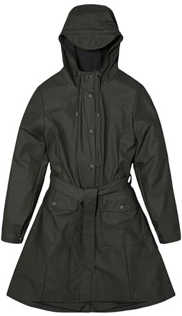 RAINS Curve Jacket Branded Waterproof Jacket