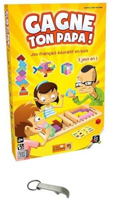 Lot Gagne Ton Papa + 1 Décapsuleur Blumie (Gagne Papa)