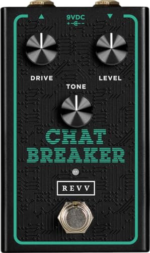 REVV Chat Breaker Overdrive Pedal - Grün - Gitarren-Effektgerät - Overdrive Pedal