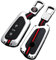 OTMIK Etuis de Protection pour clés de Voiture en Alliage de Zinc pour Volkswagen Golf 8 ID.3 ID.4 ID.6 Seat Leon MK 4 Tarraco Ateca Skoda Octavia Porte clés Accessoires (Mat)