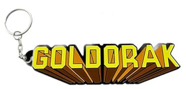 HL Pro - Porte Cle Goldorak - Logo Gomme 8cm - 4589504962503