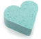 Jabón aromático con forma de corazón (1ud) - Jabones de glicerina para regalar a invitados - Regalo original para eventos: Bodas, comuniones, bautizos - Aroma: Flor de loto