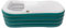 Baignoire gonflable pliable avec pompe à air électrique, baignoire spa portable et autoportante 156 x 84 x 52 cm (vert)