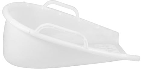 Cabilock Paletta Raccoglipolvere con Manico Ergonomico Pala in Plastica Resistente Paletta per La Pulizia della Scrivania Pala per La Spazzatura Portatile