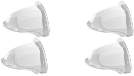 Remingtape 4 Stück Überwachungs-Regenschutz, Kamera-Sonnenhaube, Sicherheitskamera-Schutz, Überwachungskamera-Regenschutz, Kamera-Regenschutz
