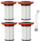 12033215 HEPA Filter Zubehör für Bosch UNLIMITED 6 Akku Staubsauger Ersatzteile Ersatzfilter (4 Stück)