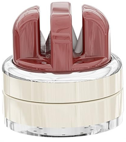 Uxsjakjsd For Knives Sharpener Multi-Angle Pocket Knife Sharpener& Kitchen Tool with Suction Base for Blades, Scissors Red