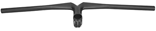 Sangeponiang Mountainbike-Lenker, für Rennräder, integriertes Carbon-Design, 680 x 90 mm, leichte matte Oberfläche, aerodynamischer Vorbau, verbesserte Kontrolle, langlebige