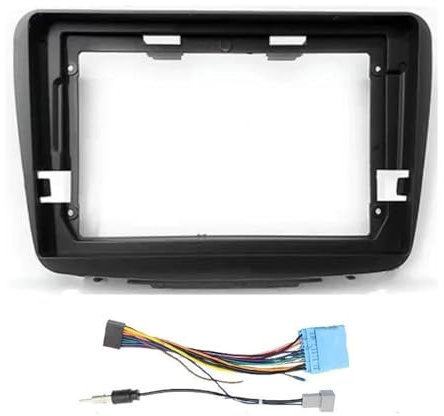 9 Zoll Auto Rahmen Fascia Adapter Radio Dash Montage Panel Kit Für Suzuki Für Baleno 2015+ GFVFGNLNNA(Frame Cable)