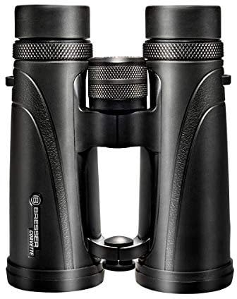 Bresser Fernglas Corvette 8x42 wasserdicht mit Nitrogenfüllung, BaK-4 Glas Prismen, LE-Okularen für angenehme Nutzung, Mehrschichtvergütung und Nylontragetasche