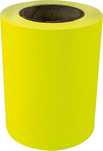 RNK CT1936 Rouleau de notes adhésives Jaune fluo 60 mm x 10 m