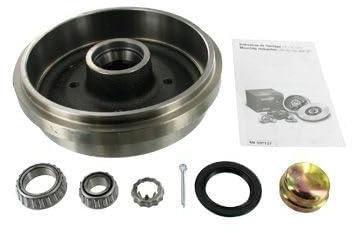 2x SKF HINTEN Bremstrommel für SEAT AROSA (6H) für VW GOLF II (19E, 1G1)