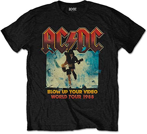 T-Shirt # L Black Unisex # Blow Up Your Video