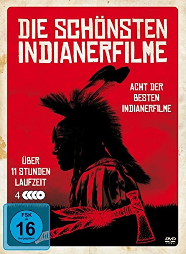 Die schönsten Indianerfilme (8 der besten Apachen Klassiker) [4 DVDs]