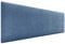 DHOME Cabecero de Polipiel o Tela AQUALINE Liso cabeceros Cabezal tapizado Cama Lujo (Tela Azul, 160cm (Camas 150/160))
