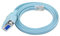CERRXIAN Câble RJ45 vers port série 9 broches DB9 femelle RS232 vers RJ45 mâle Cat5 Ethernet LAN Rollover Console Câble pour appareils réseau Cisco