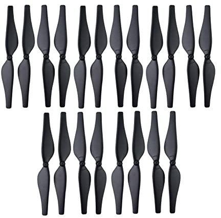 ZYGY 20pcs Propeller für DJI Tello RC Quadcopter Drone(Schwarz)