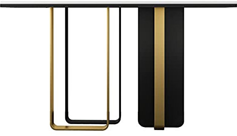 Axdwfd Küchentische Slate Console-Tabelle, Metallregal, schmaler Tisch, Konsolenschrank, Blumenregal, Heimdekoration Tablet-Halter