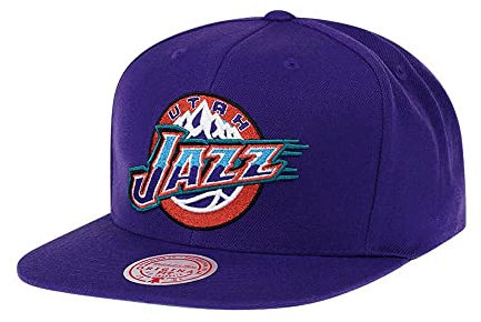 Mitchell & Ness Utah Jazz Hardwood Classics Snapback Cap
