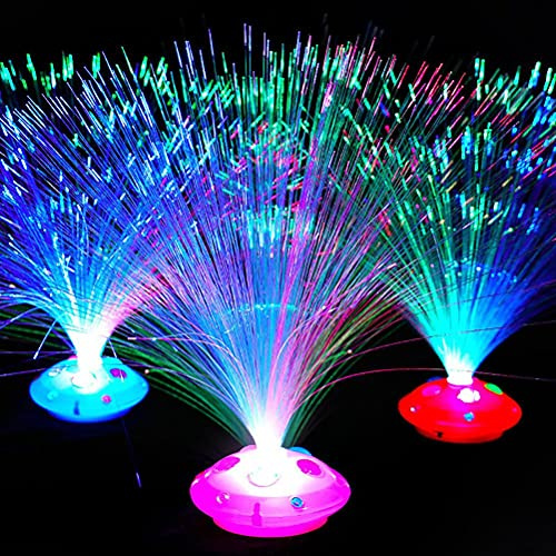 KKPLZZ Bunte LED-Faseroptik-Lichter, Gartendekorationen LED-Atmosphärenlampe Kunst-dekorative Lampe Feiertags-Party-Gehweg-Garten-Patio-Rasen-Dekoration
