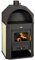 Prity W17 - Stufa a legna con caldaia, 17+6 kW