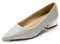 DREAM PAIRS Women's Chunky Heels Closed Toe Low Block Work Shoes Pointed Toe Dress Comfortable Wedding Pumps SDPU2321W,Size 6.5,Silver-Glitter,SDPU2321W