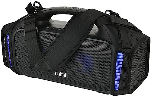 TXEsign Travel Carrying Strap Case for Tribit StormBox Blast Portable Speaker, Adjustable Shoulder Strap Travel Protective Cover Case