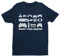 Galaxy Tees Mens Select Your Weapon Retro Gaming Controllers T Shirt Gaming Classic Gift Idea Top Short Sleeved Midnight Navy Blue L