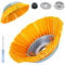 Unkrautbürste für Freischneider Nylon,8 Zoll Unkrauttrimmer Motorsense,Unkrautbuerste Freischneider,Unkrautbürste Profi Wildkraut Fugenbürste,Kegelbürste für Garten,Motorsense Freischneider Rundbürste