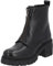 Palado Stiefeletten Damen Nisyros – stilvolle Boots aus Rindsleder – handgefertigt in Portugal – leicht gefüttert – perfekt für Herbst- und Wintertage Schwarz UK7 - EU40