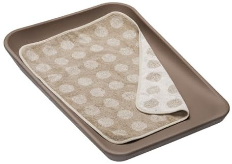Leander Wickelauflage Matty mocca + Topper cappuccino