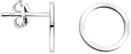 SOFIA MILANI - Damen Ohrringe 925 Silber - Kreis Ohrstecker - E2380
