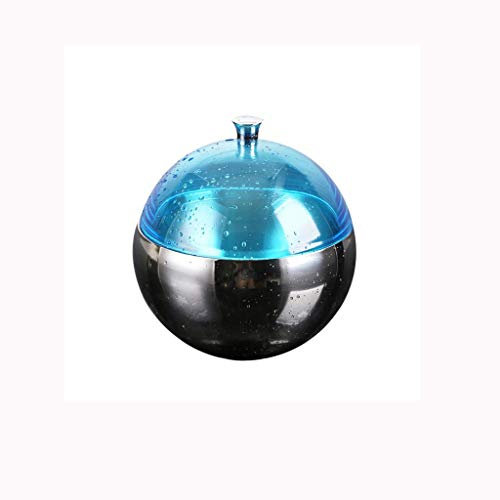 Pimex ice bucket, Ice Bucket Blue Ice Bucket - Stainless Steel Ball Ice Bucket, Champagne Bucket, Wine Cooler, Bottle Cooler, Double-layer Mini Champagne Bucket