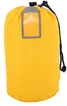 HERCHR Climbing Rope Bag, Waterproof Rescue Arborist Rope Storage Bag Multifunctional Wearproof Rope Storage Backpack Arborist Gear Carrier Bag Climbing Equipment Storage Bag for Outdoor (8L)