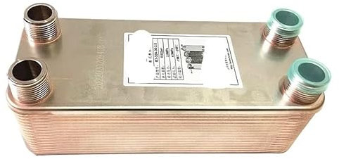 NURII Geeignet for Plattenwärmetauscher aus Edelstahl, ölgekühlte Heizkessel, Fußbodenheizungs- und -kühlungswärmetauscher(B3-32A-50)