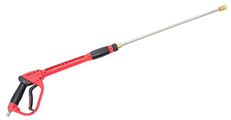 KONTONTY Pulvérisateur Haute Pression Rouge 5 000 psi Compatible Avec Les Nettoyeurs Haute Pression