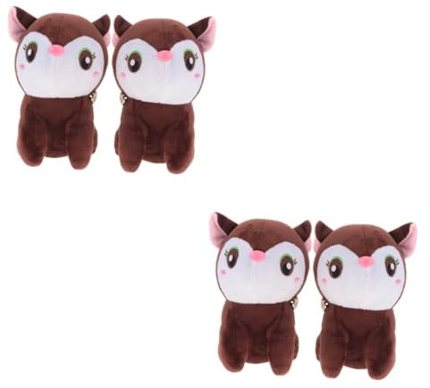 Cabilock 2 Paar Vorhanghalter küchendekoration küchendeco Vorhang zusammenhalter gardinen klemmstangen Trennvorhänge Kleiner Fenstervorhang Halter für Fenstervorhänge Gardinenbänder Brown