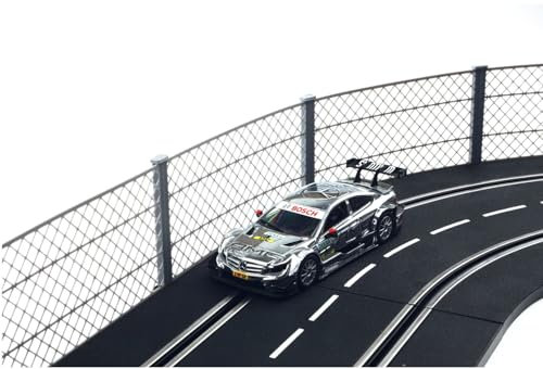 Overdrive-Racing Fangzaun System 5m kompatibel mit Carrera Digital 124 132 EVO Kurven Geraden Zaun Bande Slotcar