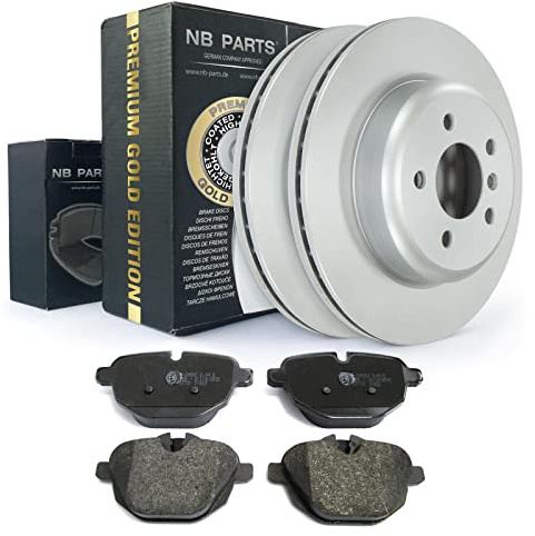 NB PARTS Bremsscheiben 330mm Bremsbeläge Bremsklötze hinten passend für BMW 5 F10 F11 Touring