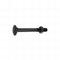 100 Boulons tête ronde collet carré DIN603/555 acier zingués Noir - diamètre 6,0 mm - Longueur 80 mm