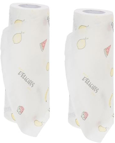 PACKOVE 2rollos Toallas De Limpieza Desechables Toallas De Cocina para Lavavajillas