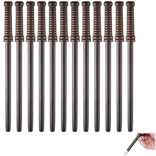 DAJASD Lot de 12 Crayons à Baguette Magique, 20cm Crayon Baguette Magique Stylos pour Fête à Thème Magique, Crayons de Baguette Magique, Décoration de Fête à Thème, Cadeau D'anniversaire