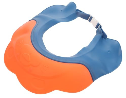 UTHCLO Duschhaube Haarwaschschild für Kinder Kopfschutz Beim Haarewaschen Weiche Schutzkappe aus Kunststoff