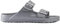 Birkenstock Arizona, Ciabatte Uomo, Argento (Metallic Silver Metallic Silver), 44 EU