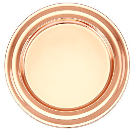 Old Dutch OS968 Charger Plate, Stainless Steel, Copper