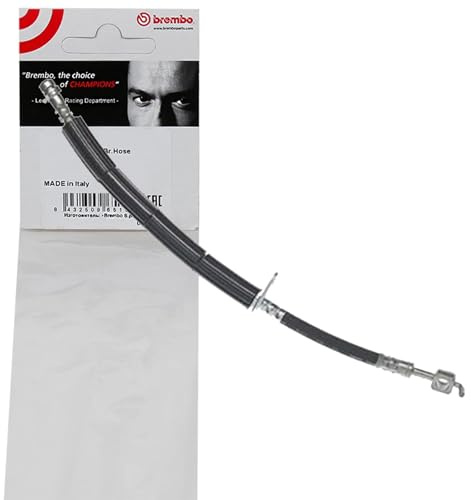 BREMBO Bremsschlauch T24142 Länge: 405mm, | Kompatibel mit: FORD FIESTA VI, FIESTA VI Van