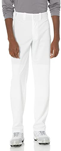 Mizuno Herren Adult Baseball Pant Prospect Baseballhose für Erwachsene, Weiss/opulenter Garten, Large