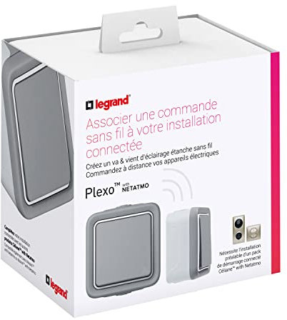 Legrand Interrupteur sans fil Plwn-commande Wl Ilum.Ip55 069794
