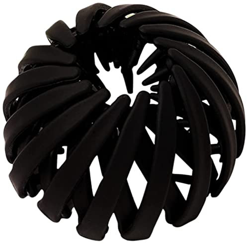 Damen Vogelnest Haarspange, Lazy Bird's Nest Plate Haarnadel, ogelnest Haarklammern Pferdeschwanz-Haarnadel, Pferdeschwanz Clip Haarknotenzubehör für Frauen