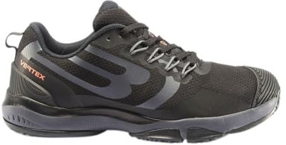 Bull padel Herren Vertex Hybrid Fly 22i Paddelschuhe, schwarz dunkelgrau, 43 EU